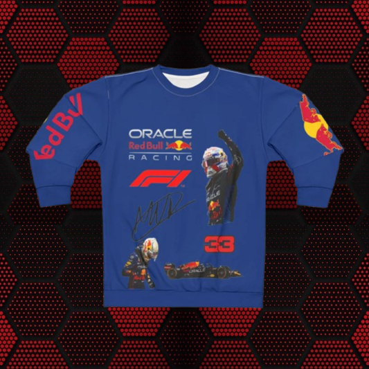 Red Bull Racing F1 Logo Sweatshirt — Oracle Team Motorsport Crewneck