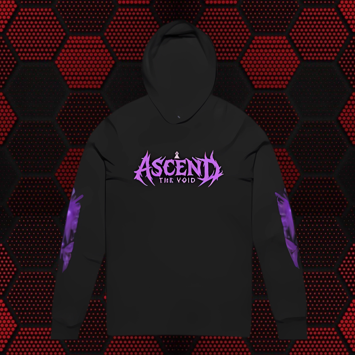 Evil Looking Cool Hoodie — Dark & Deceptive Vibes Hooded Tee /Ascend/The/Void/