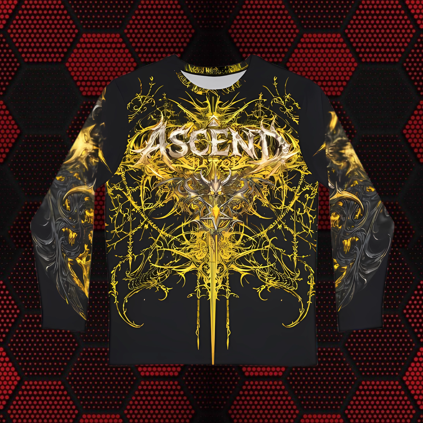 Summer Dragon Series-2 Long Sleeve TShirt polyester Ascend The Void
