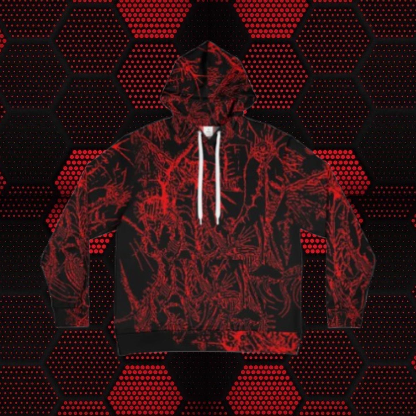 Red Skeleton Hoodie