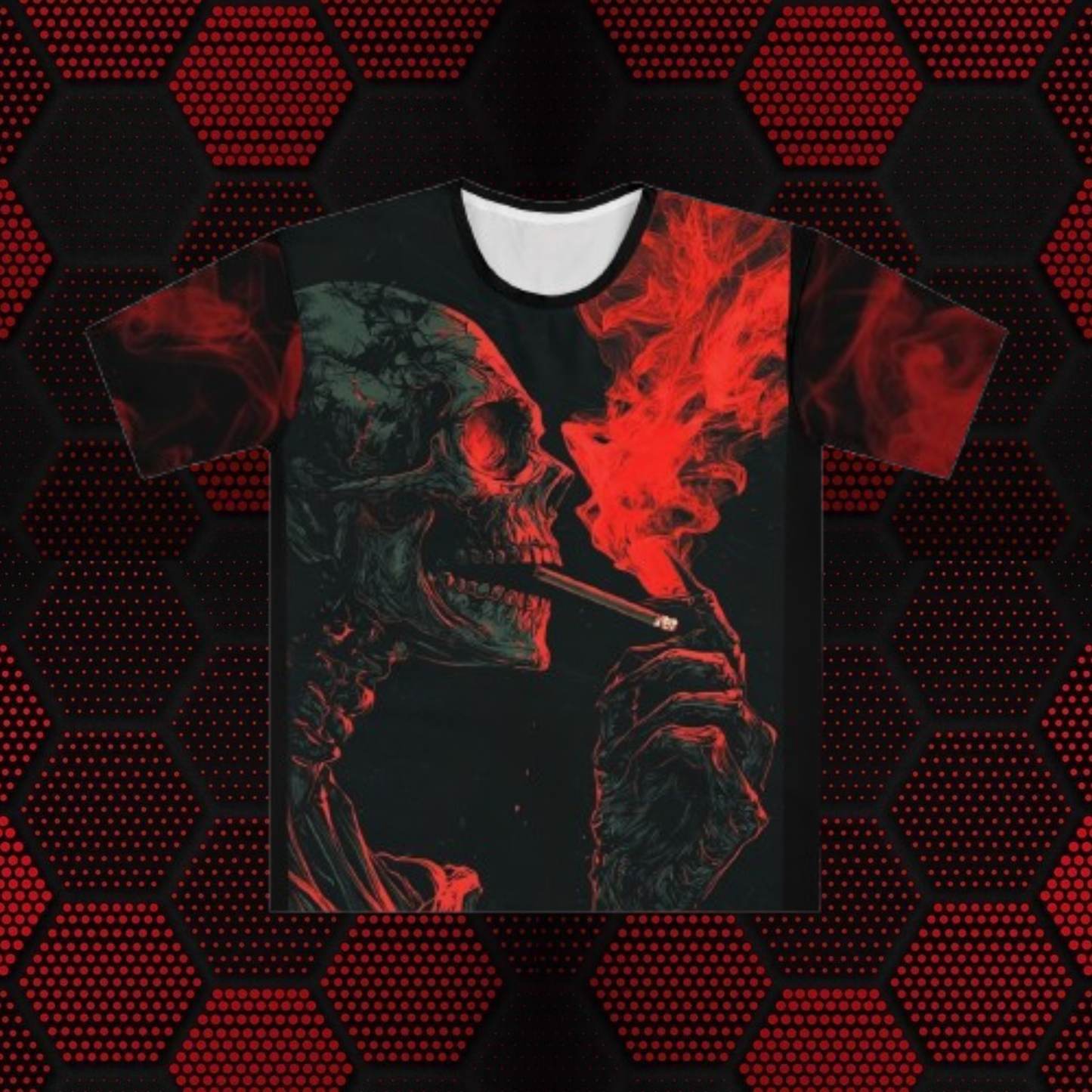 Skull Smoking Tshirt