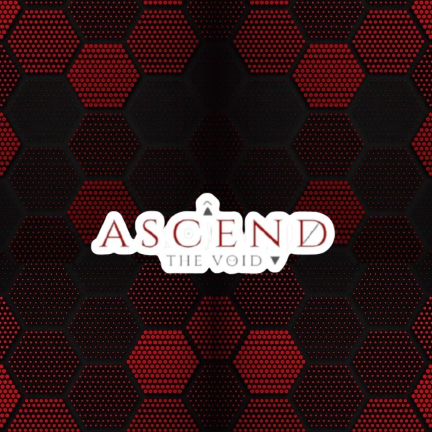 Ascend The Void Sticker — Minimalist Inspirational Laptop Decal